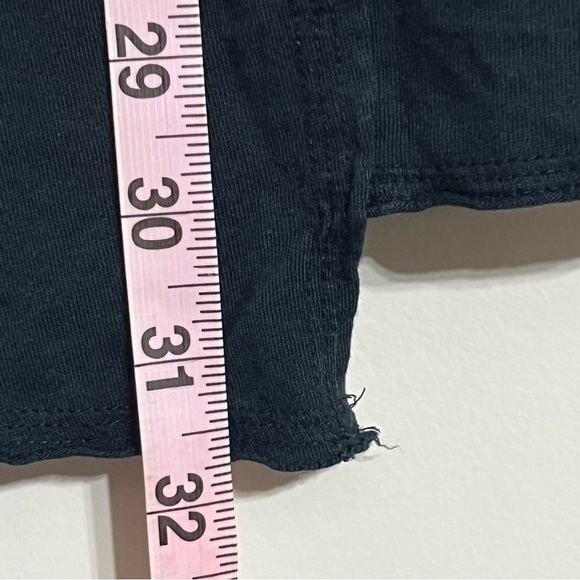 Volcom Long Sleeve Cowl Neck Black Midi Dress One Pocket Cinched Artsy Skater XS - Picture 7 of 10